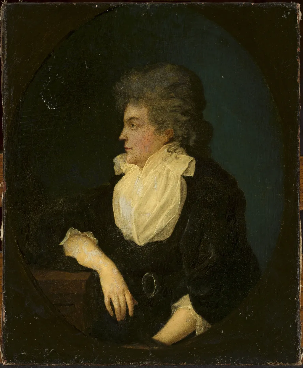 Portrait of Anna Elisabeth Louise von Hohenzollern née von Brandenburg-Schwedt (1730–1820), by Johann Heinrich Schröder, oil, 1796