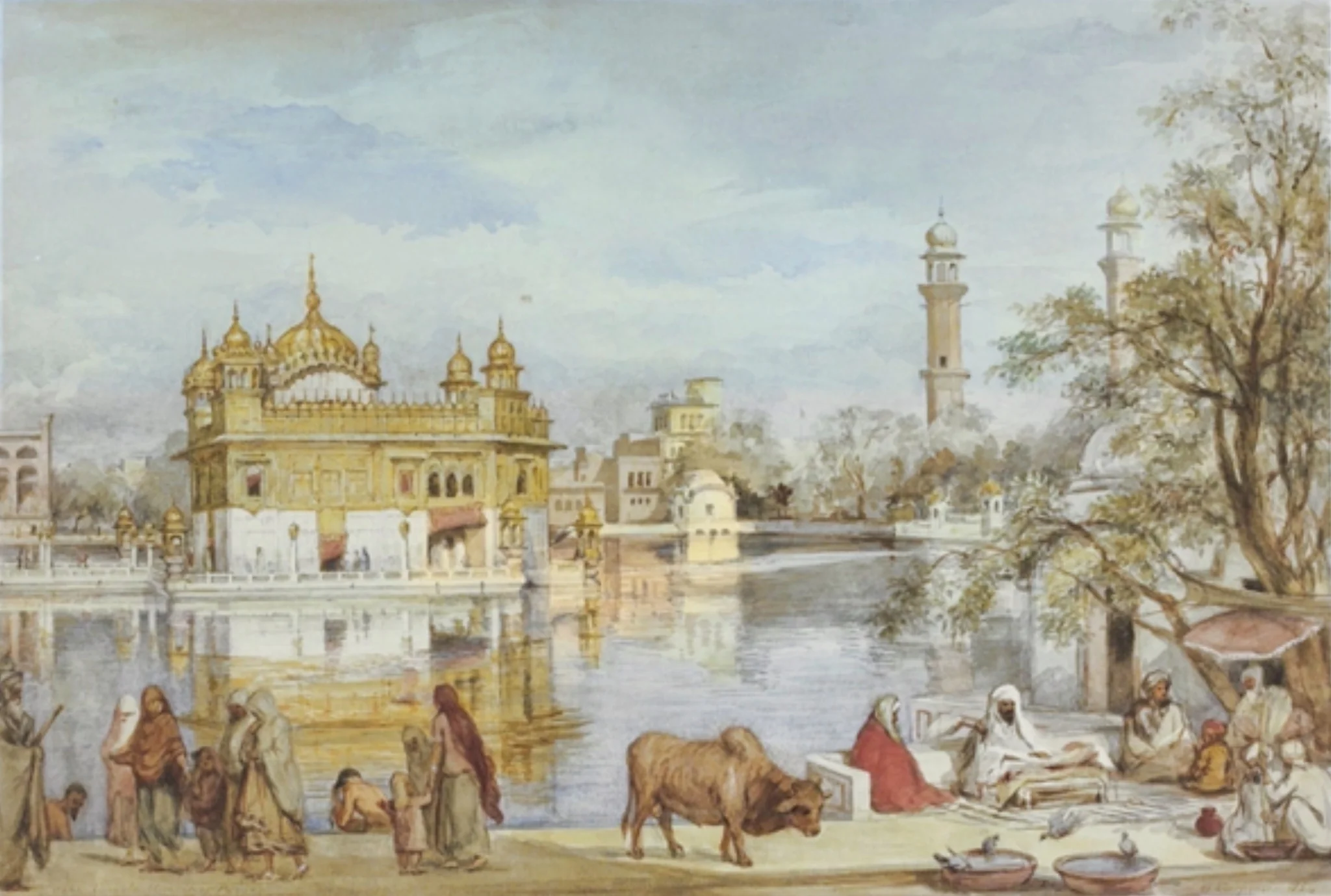 The Golden Temple, Amritsar, detail