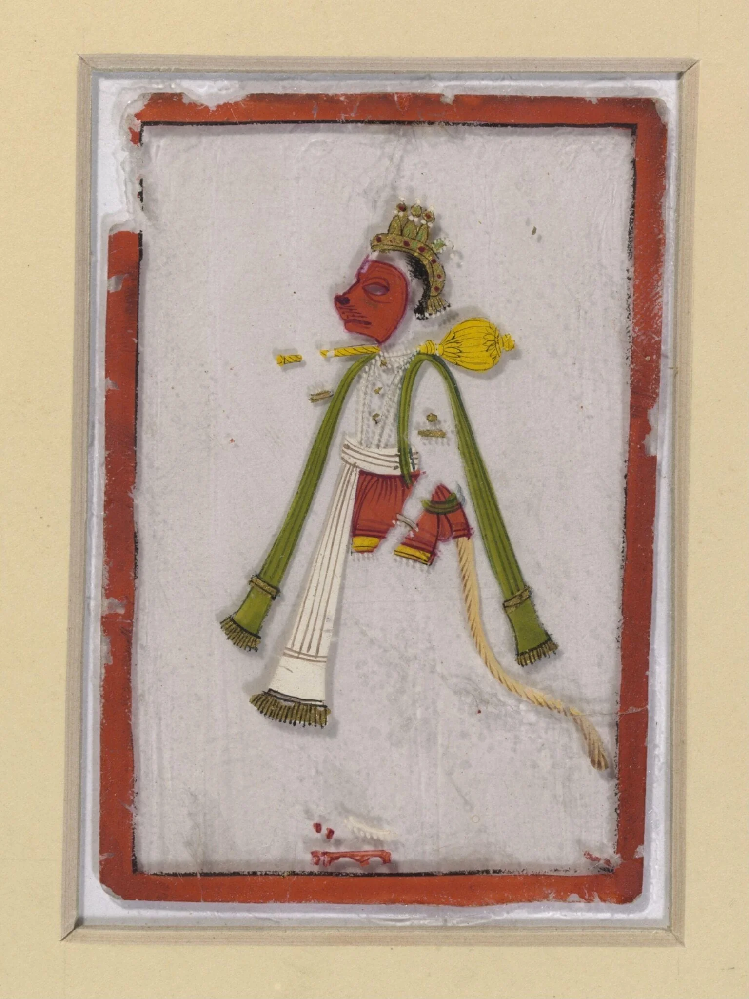 Hanuman, detail