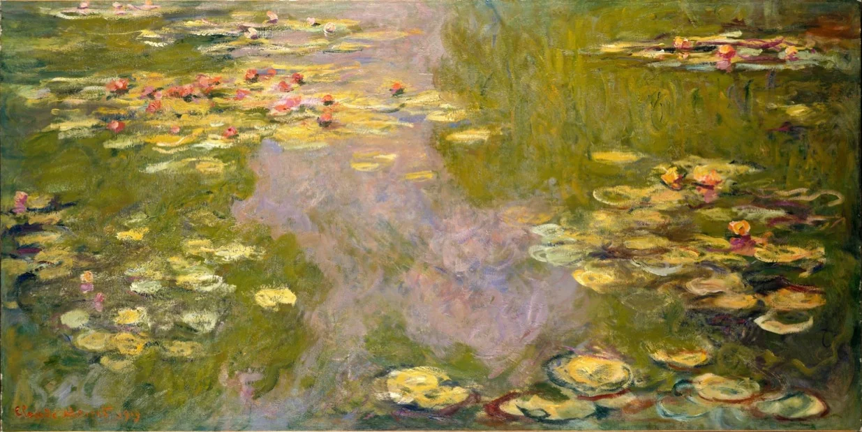 Water Lilies, detail