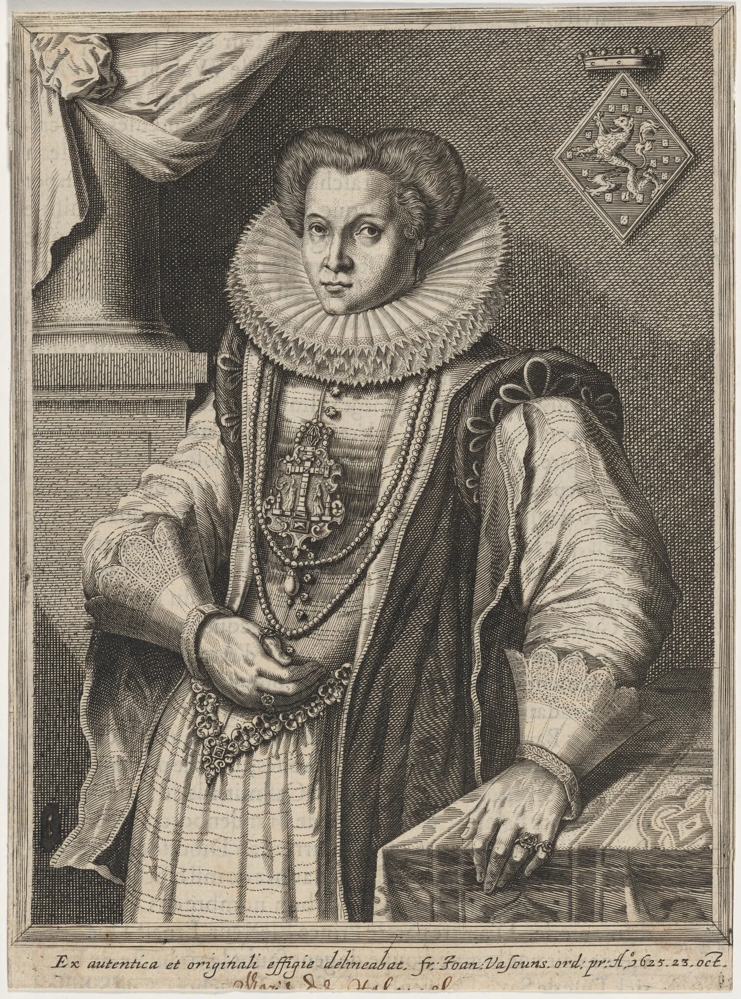 Marie de Medici (?), detail
