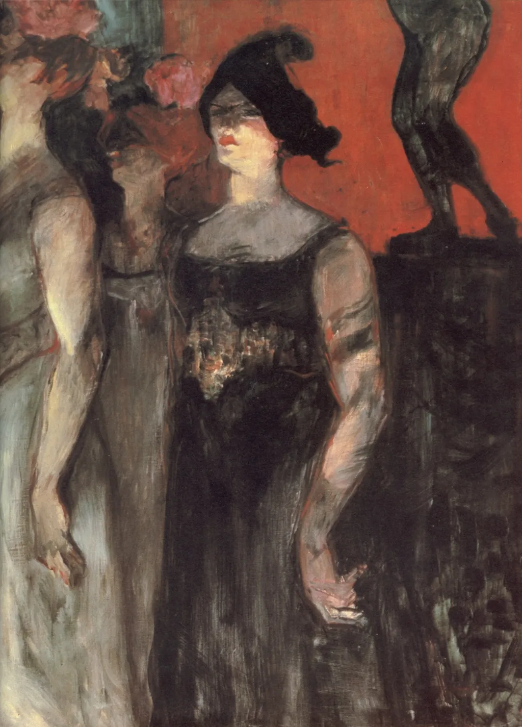 Messalina, by Henri de Toulouse-Lautrec, oil, 1900
