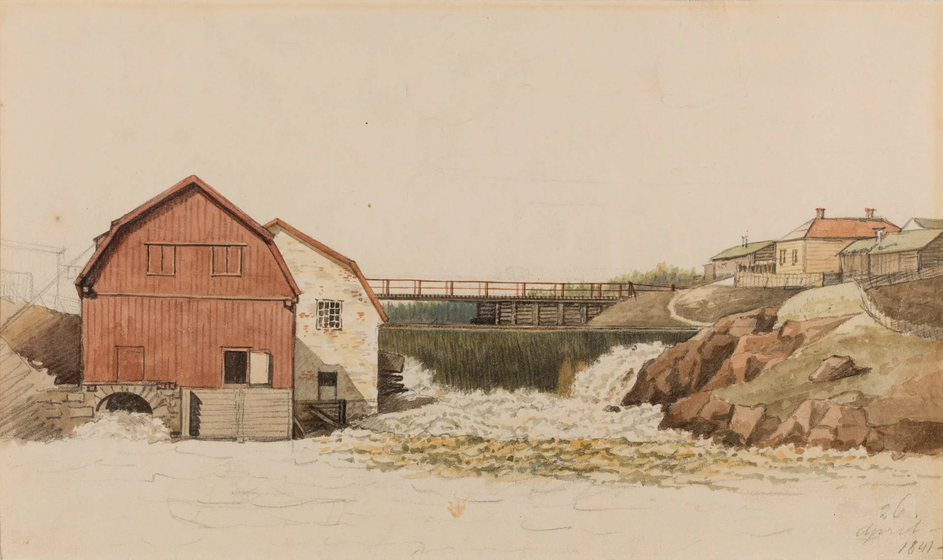 Vanhankaupunginkoski, detail