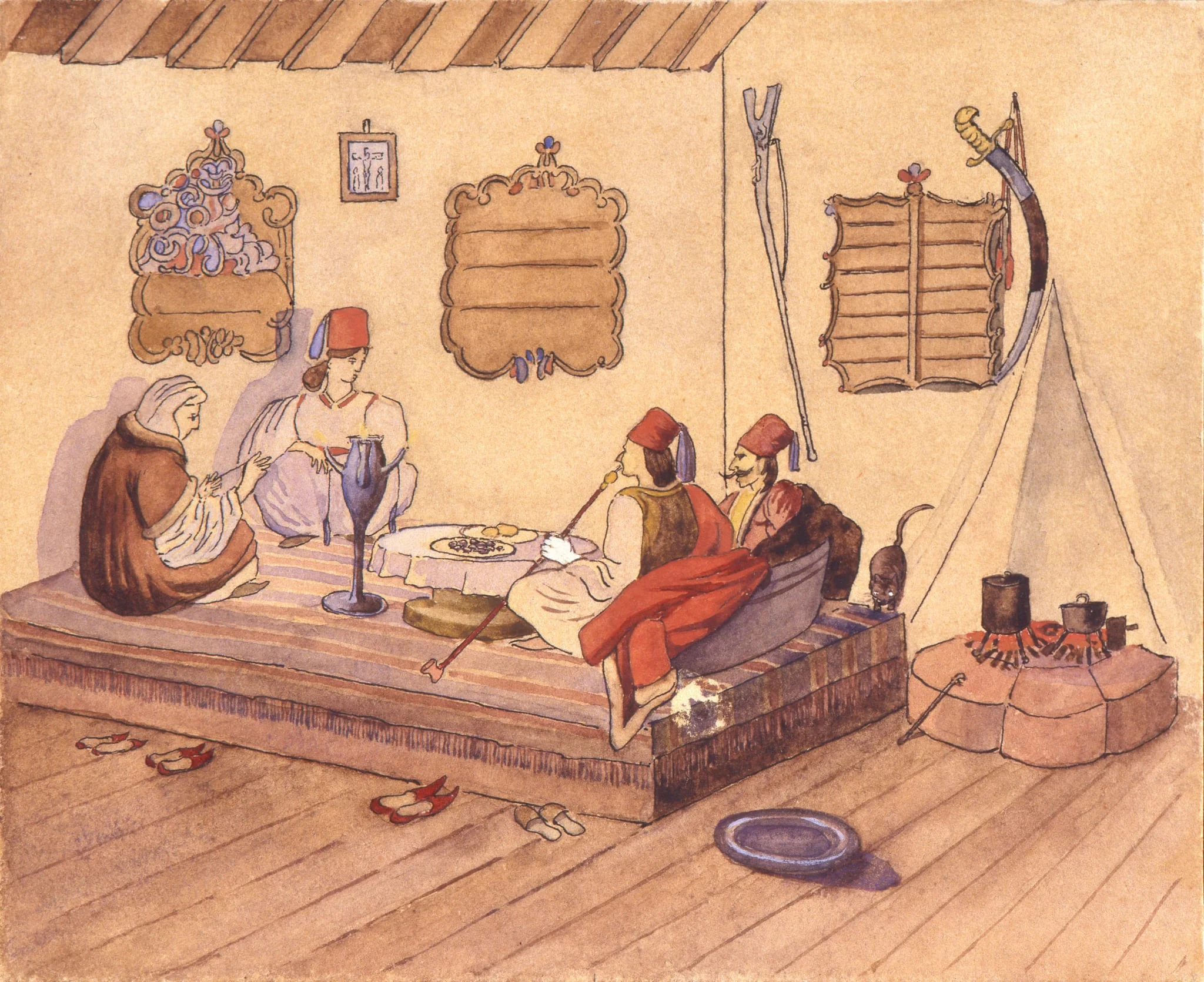 Γεύμα σε κατοικία στη Λαμία, detail