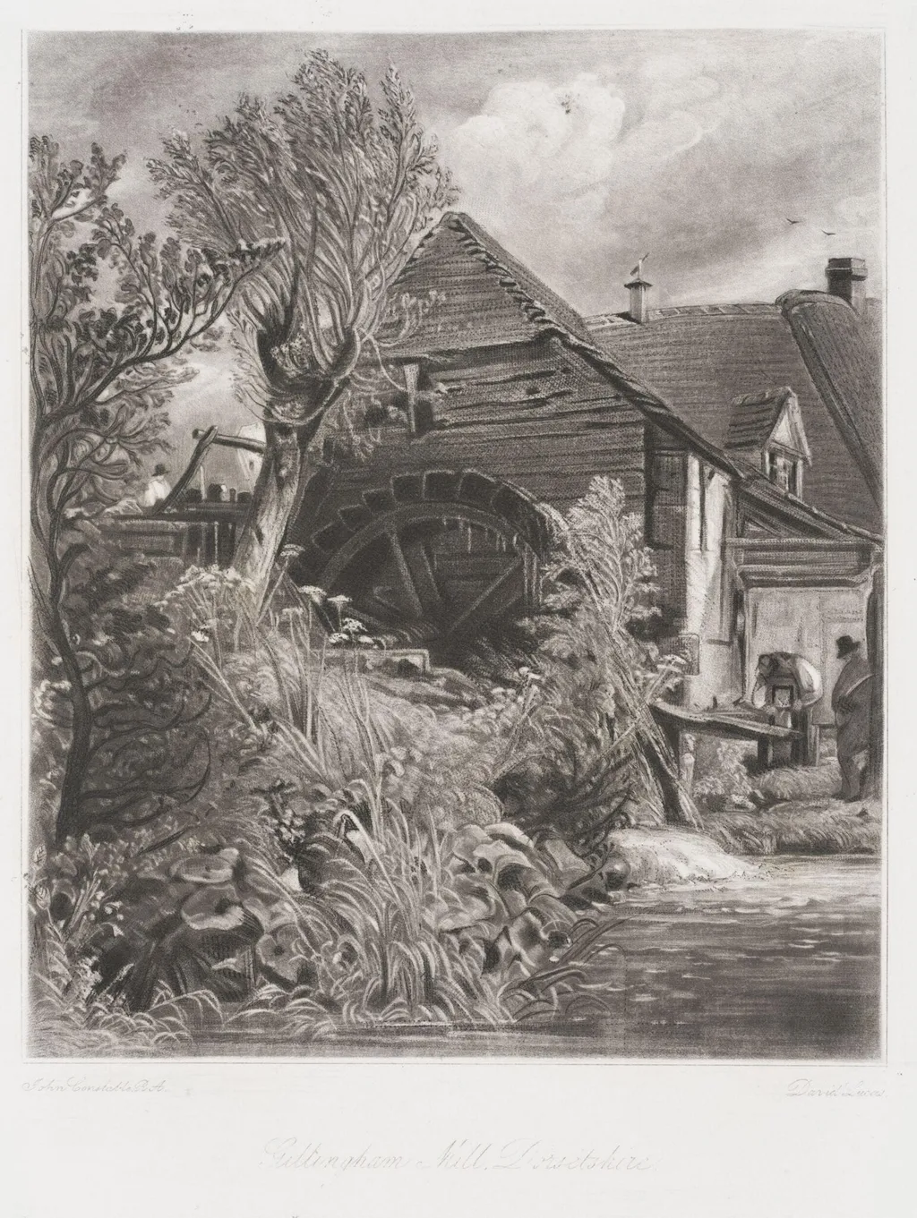 Gillingham Mill, Dorsetshire, by John Constable