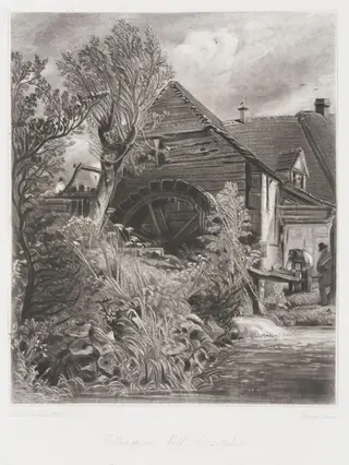 Gillingham Mill, Dorsetshire, by John Constable