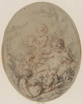Untitled, by Diana Lady Beauclerk, 1750