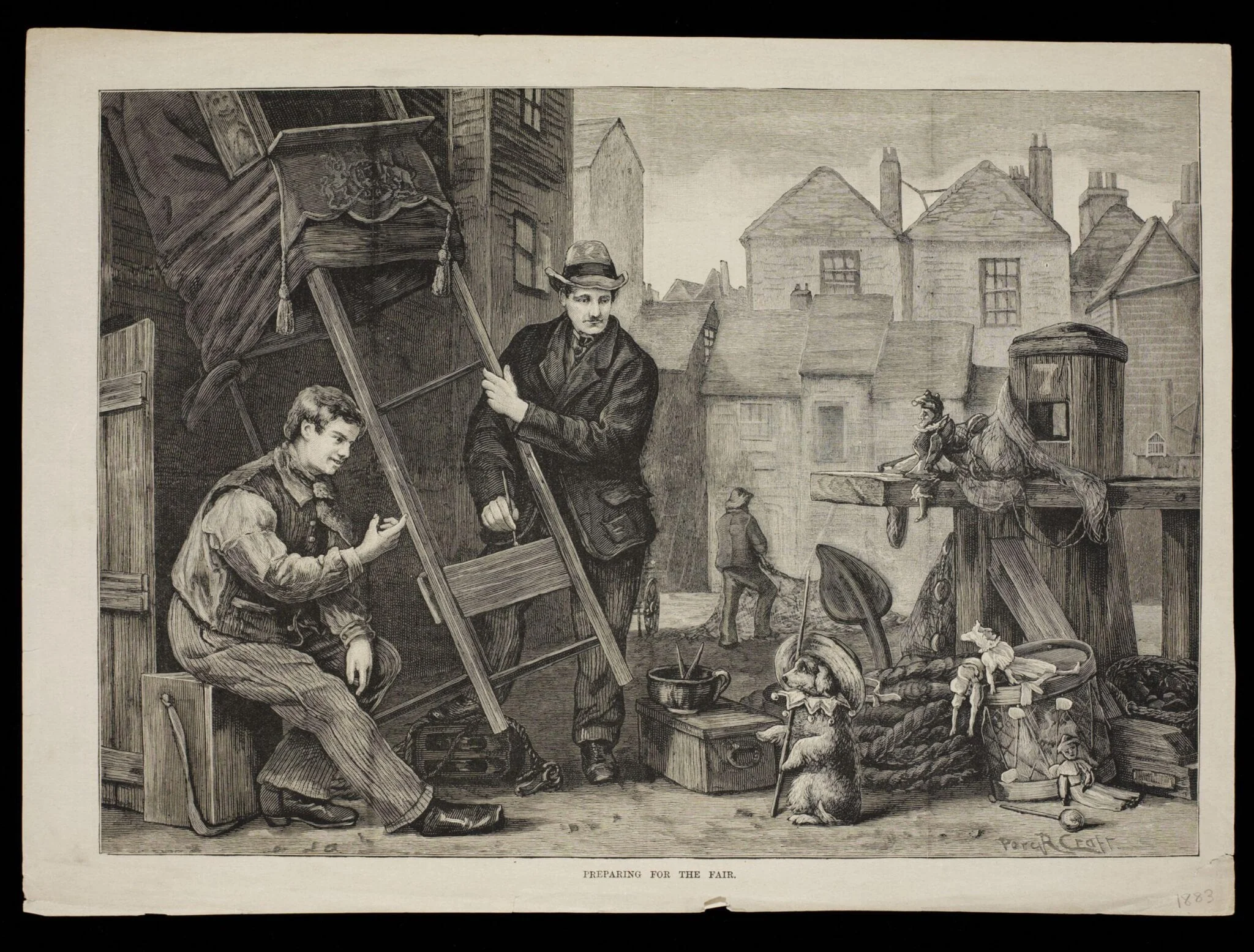 George Speaight Punch & Judy Collection, detail