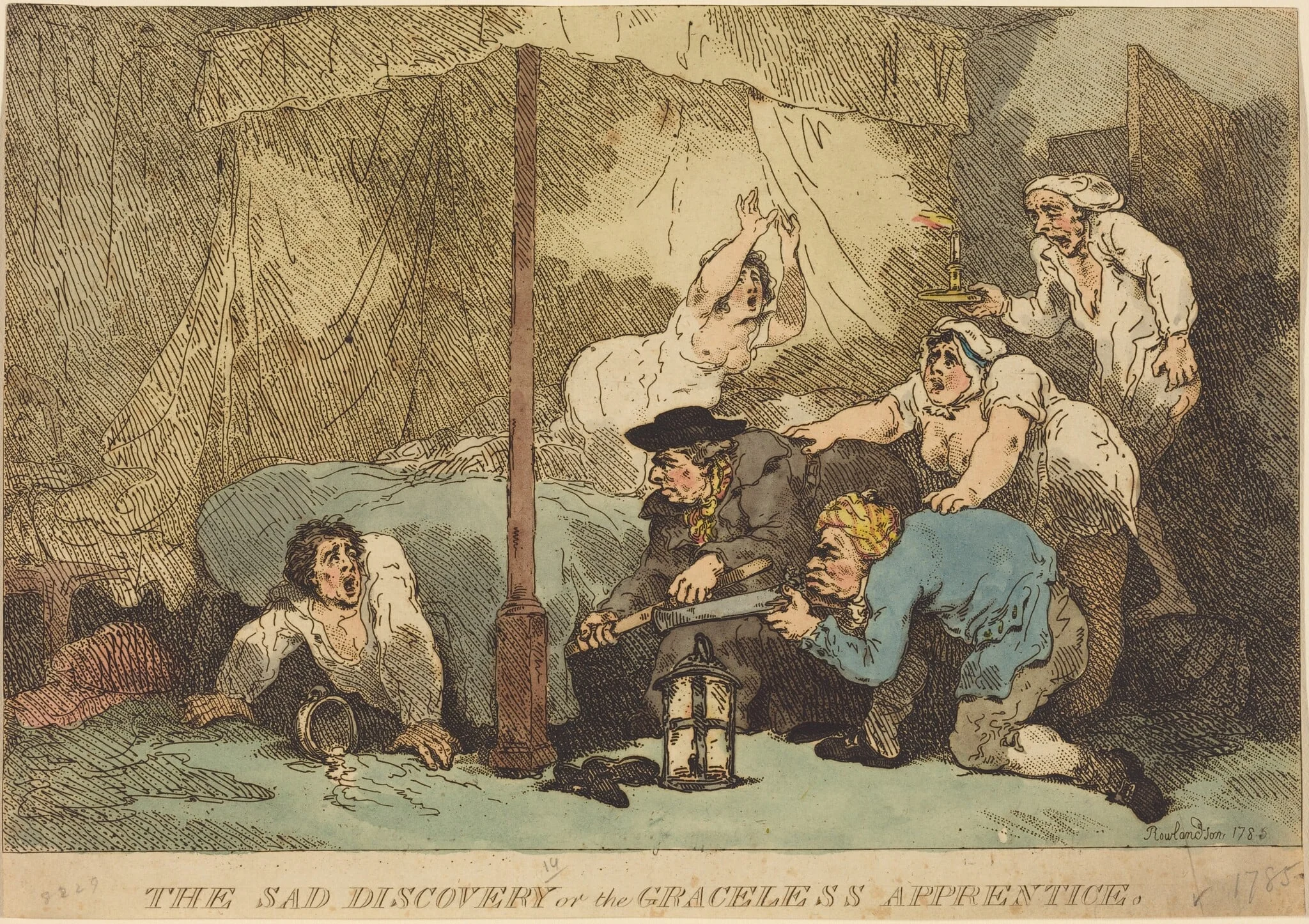 The Sad Discovery, or The Graceless Apprentice, detail