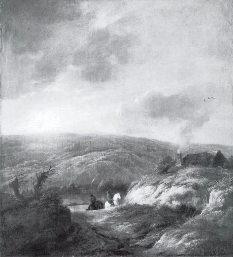 Road through the Dunes, detail