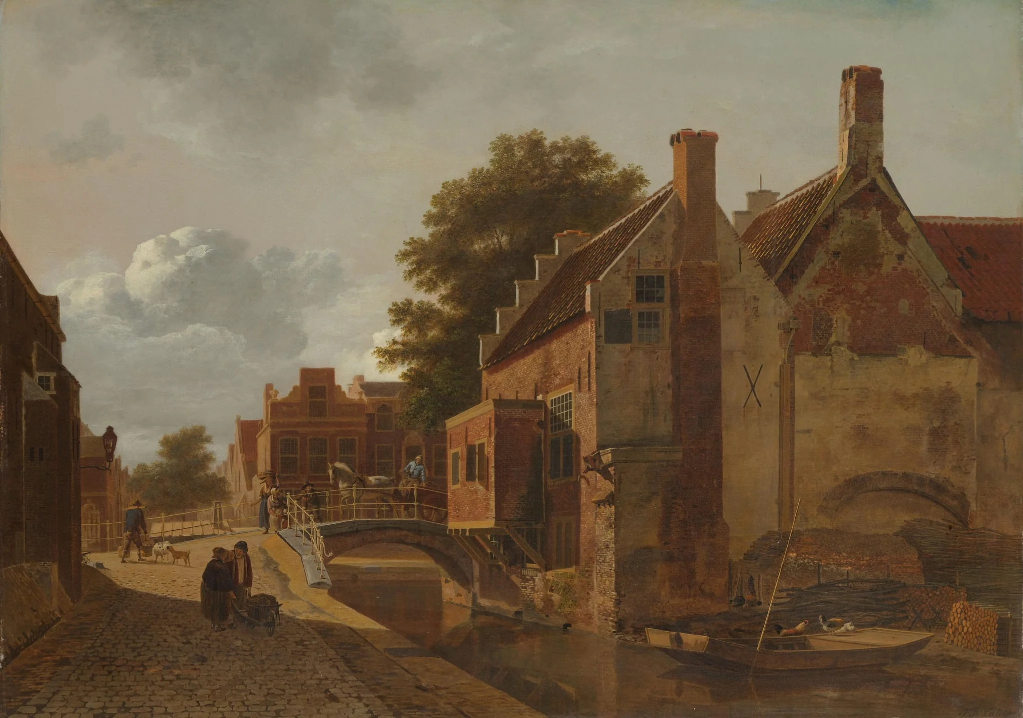 The Kalvermarkt, The Hague, detail