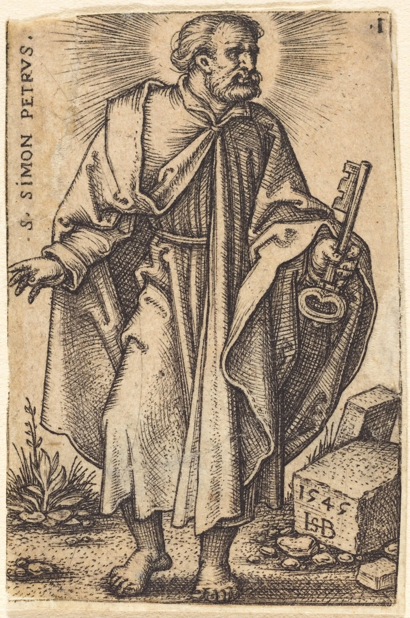 Saint Peter, detail