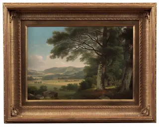 Edge of the Forest, by Asher Brown Durand, oil, 1867