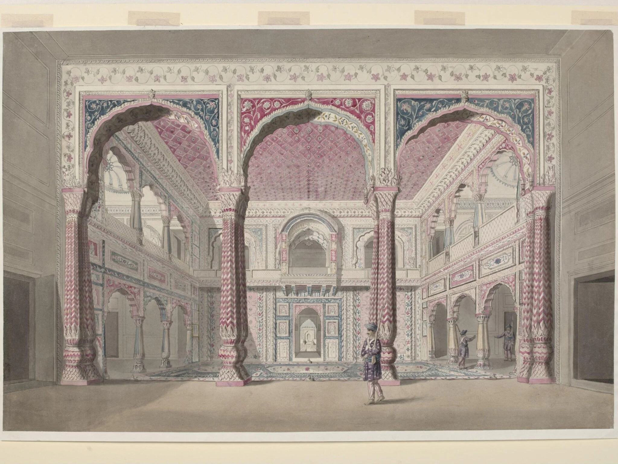 The Darya Daulat Bagh, detail