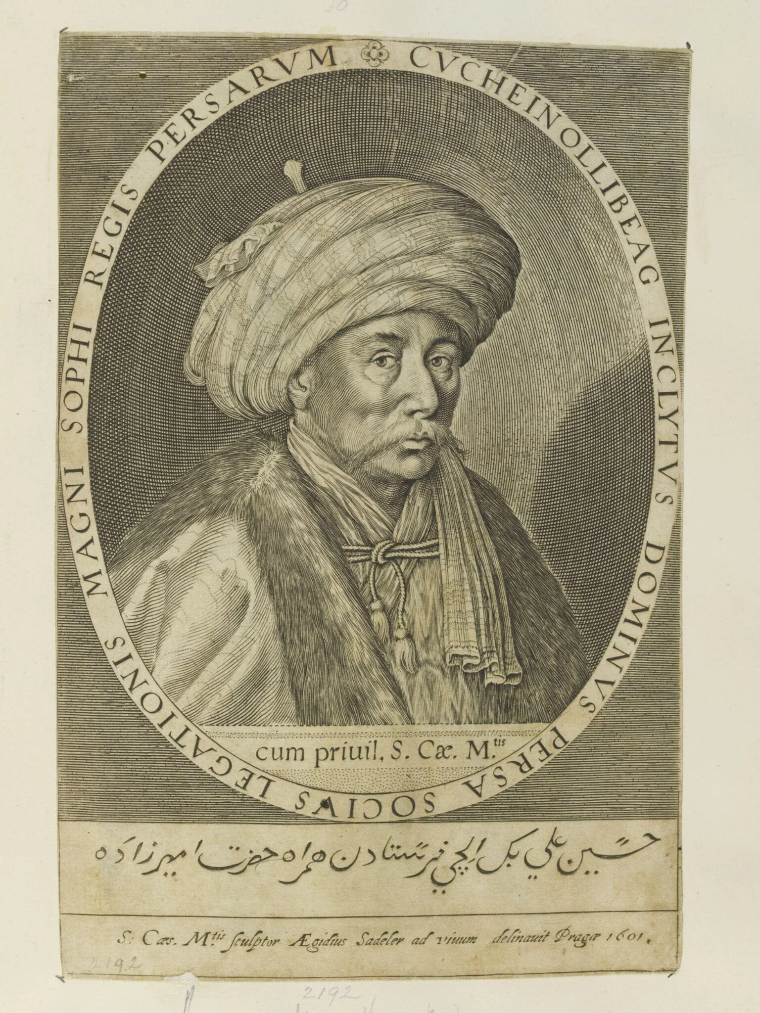 Husayn `Ali Beg, detail