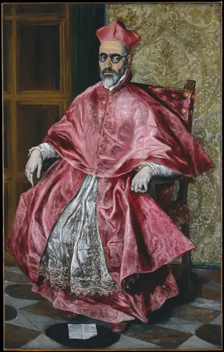 Cardinal Fernando Niño de Guevara, by El Greco, oil, 1600