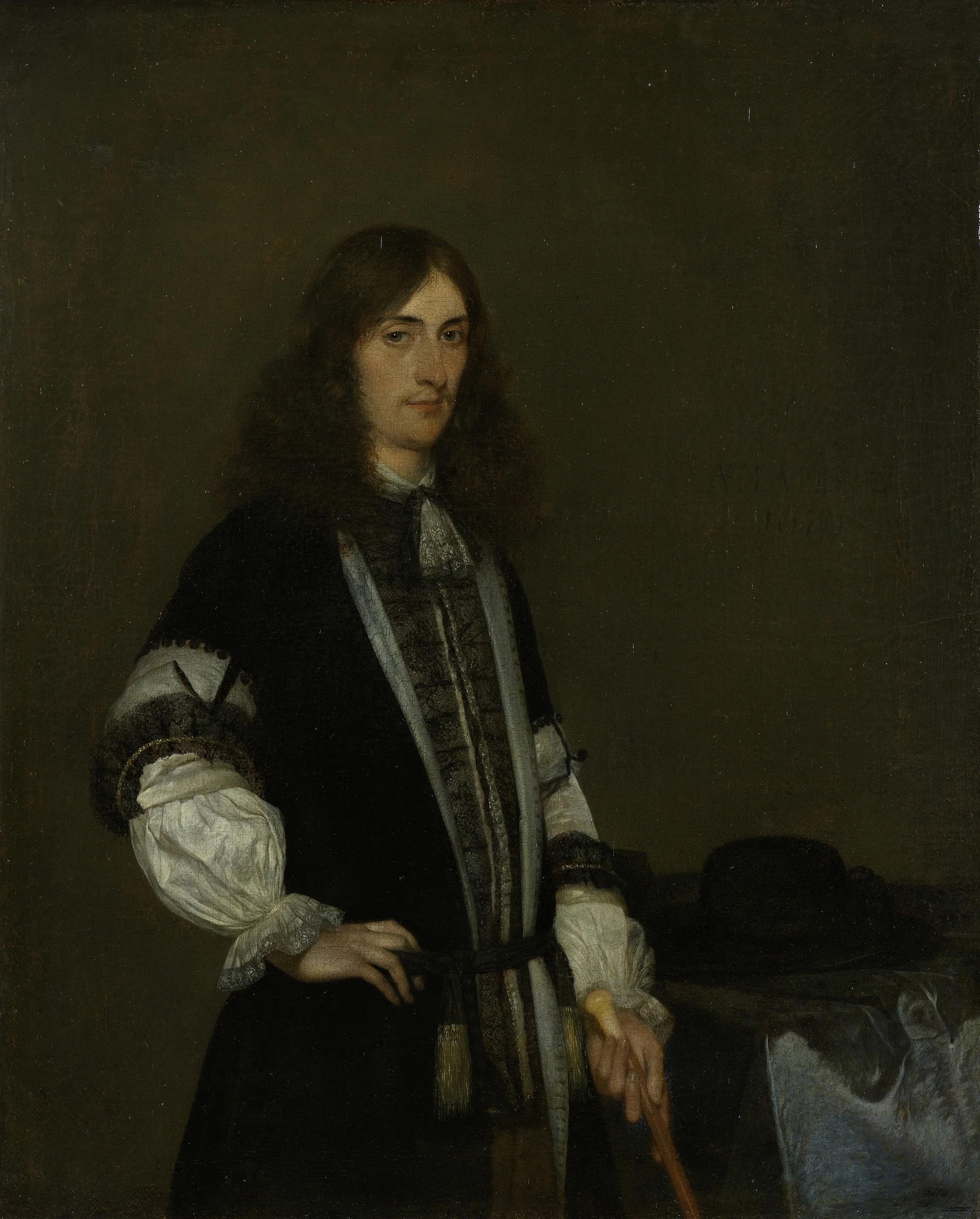 Portrait of François de Vicq (1646-1707). Burgomaster of Amsterdam for several terms from 1697 on, detail