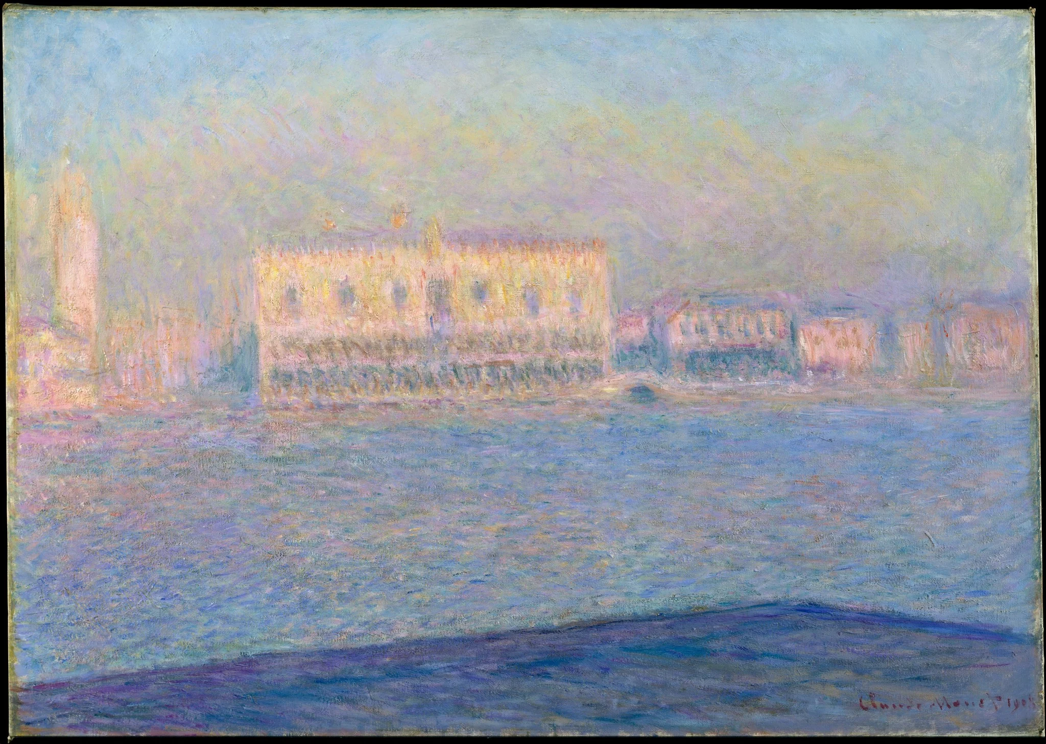 The Doge's Palace Seen from San Giorgio Maggiore, detail