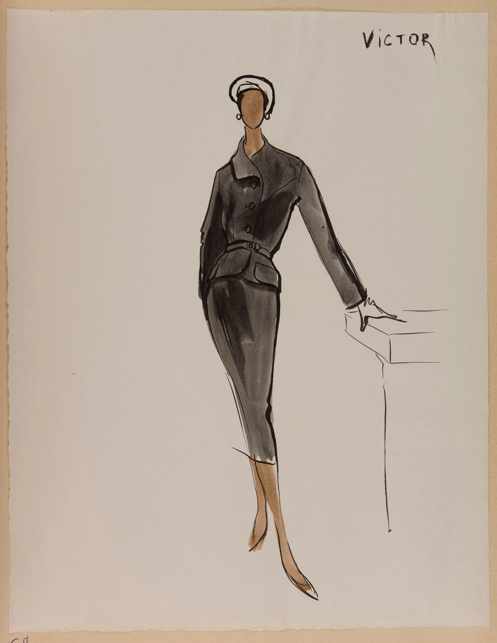 Victor, detail