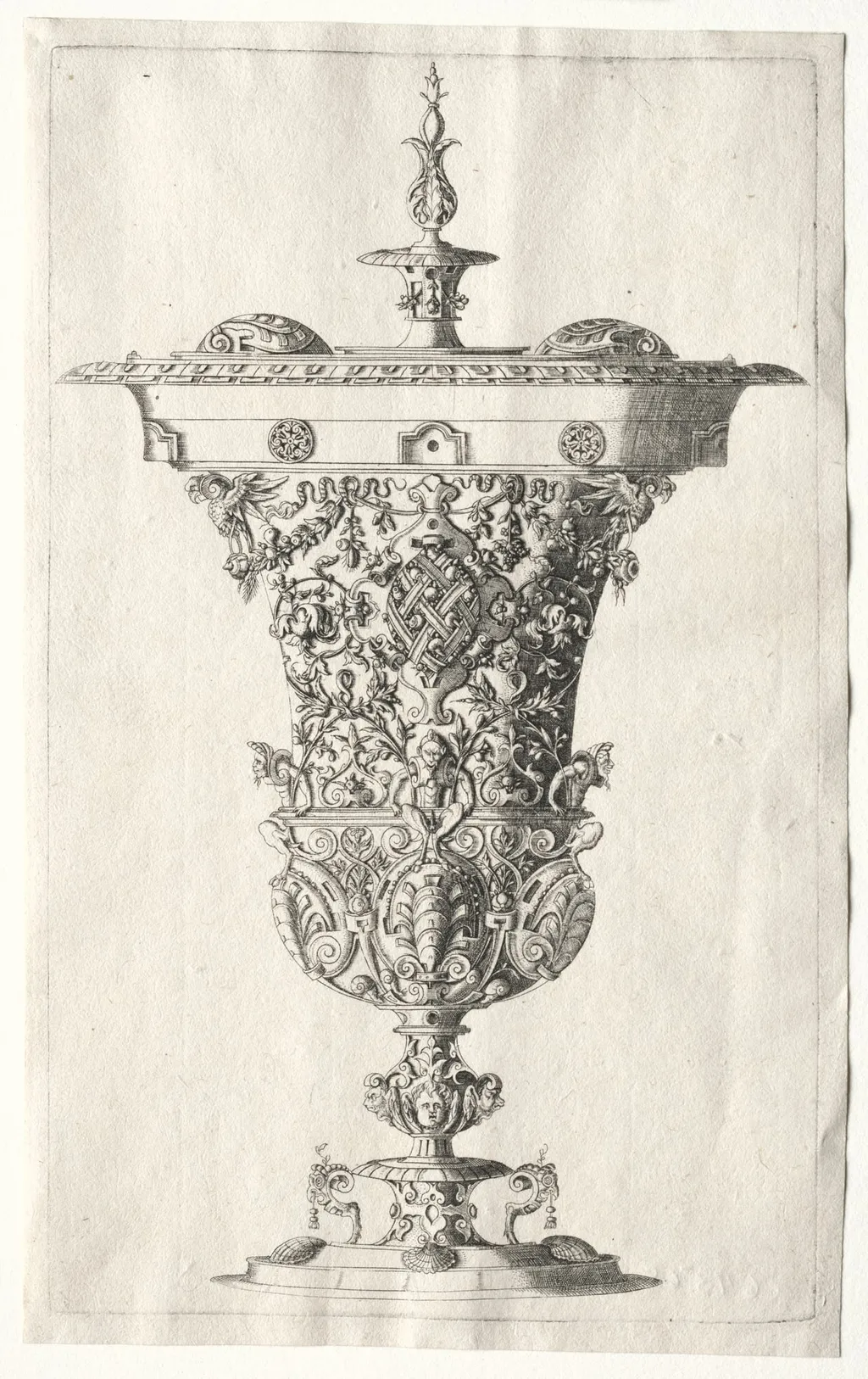 Ornamental Vase, by Wenzel Jamnitzer I, 1504