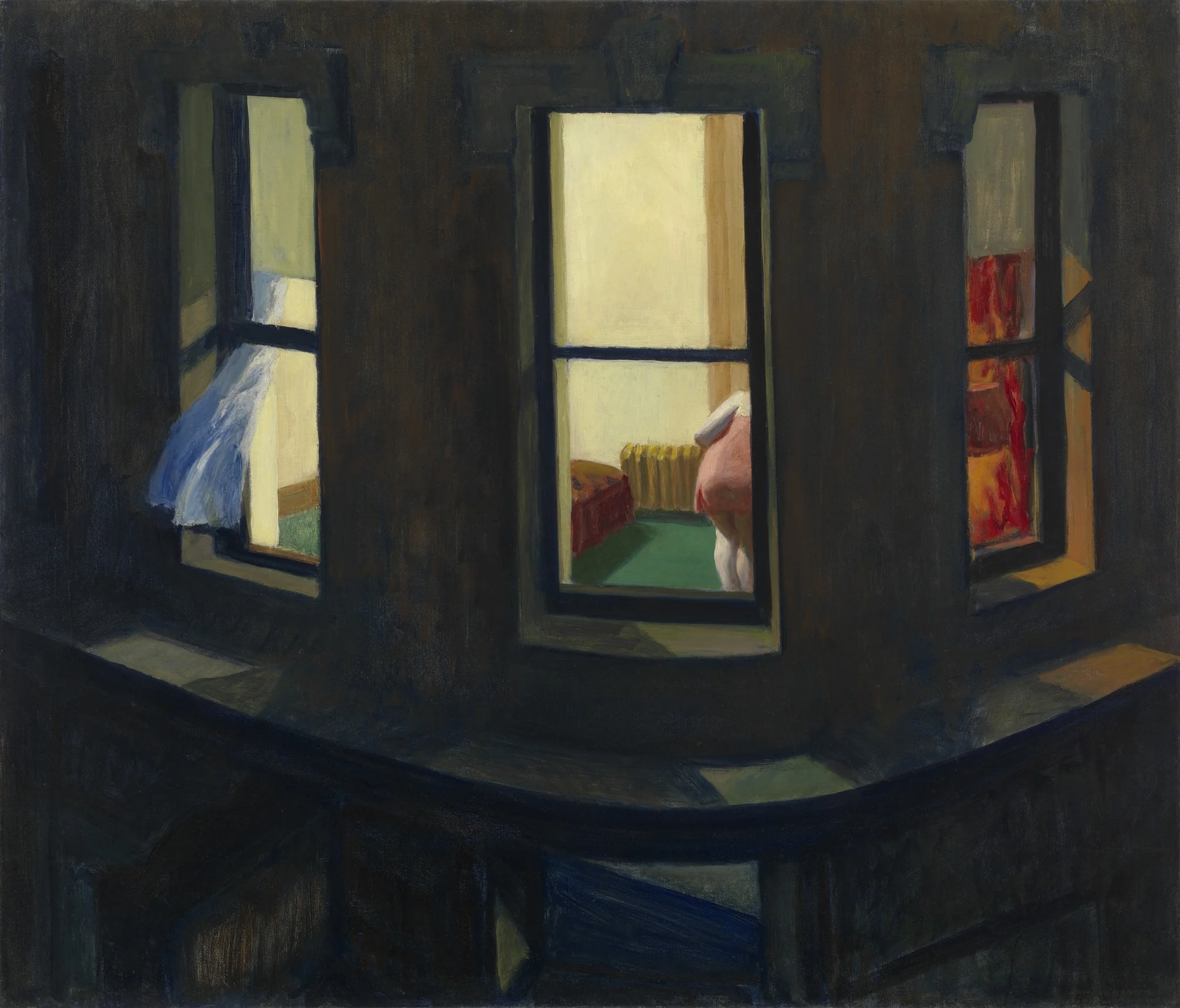 Night Windows, detail