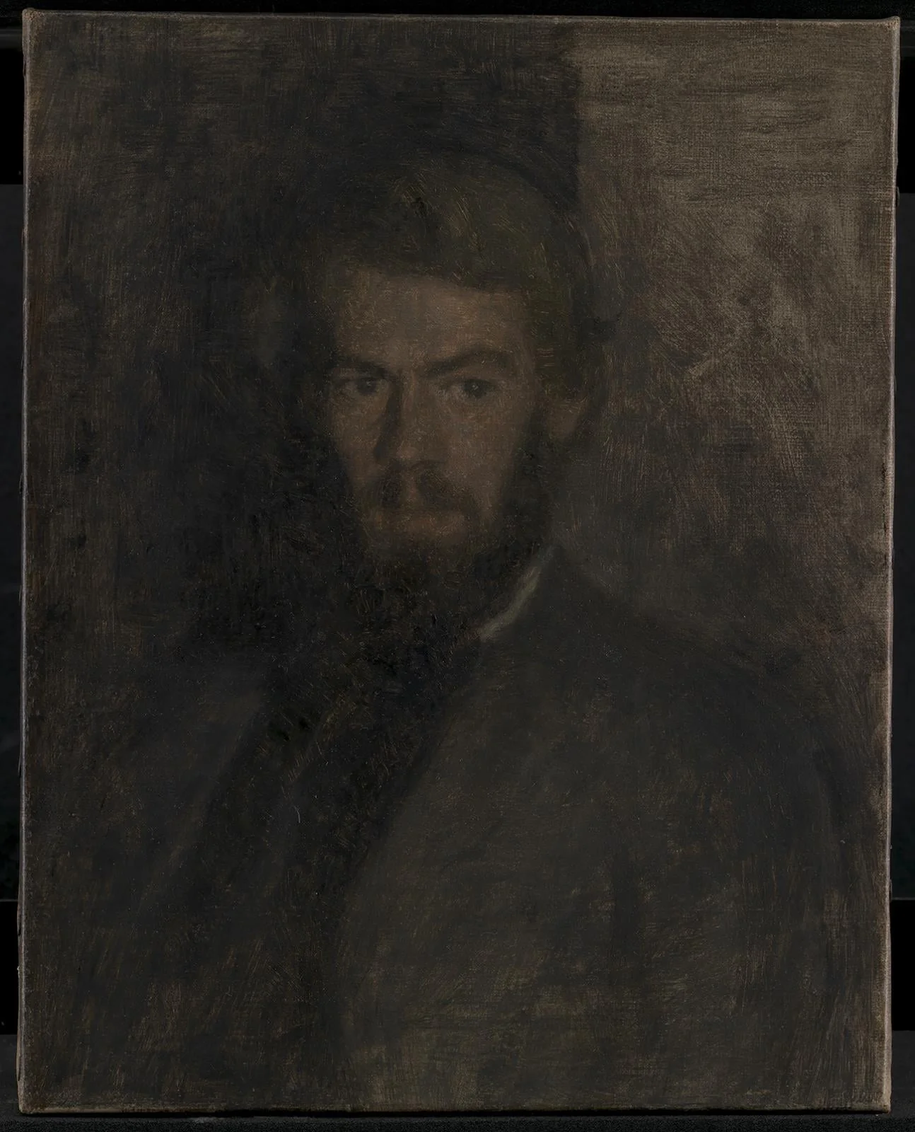 Henry Madsen. Skitse, detail