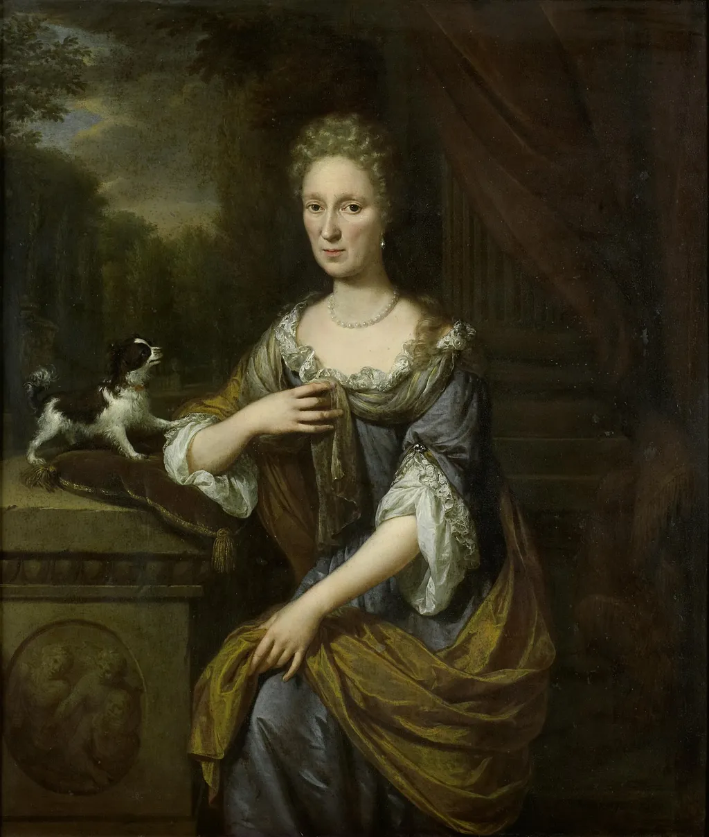 Portrait of a Woman, by Jan Verkolje, oil