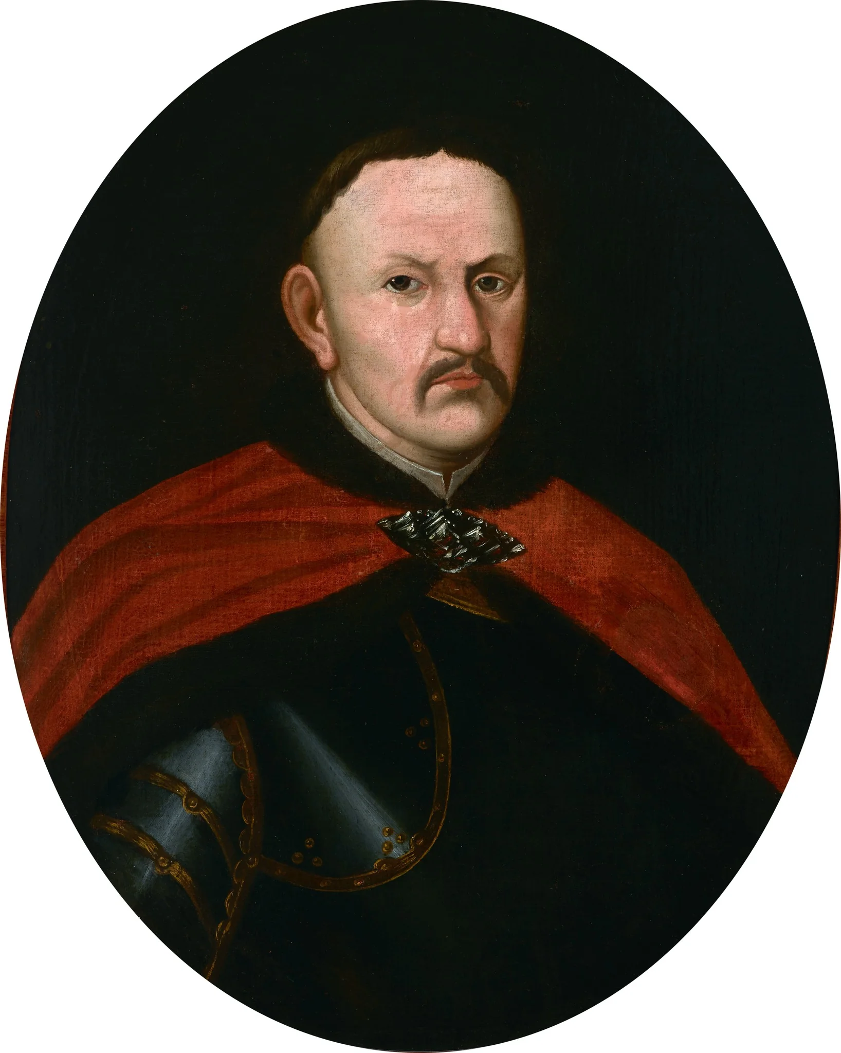 Portrait of Leonard Pociej (1632–1695), Voivode of Vitebsk, detail