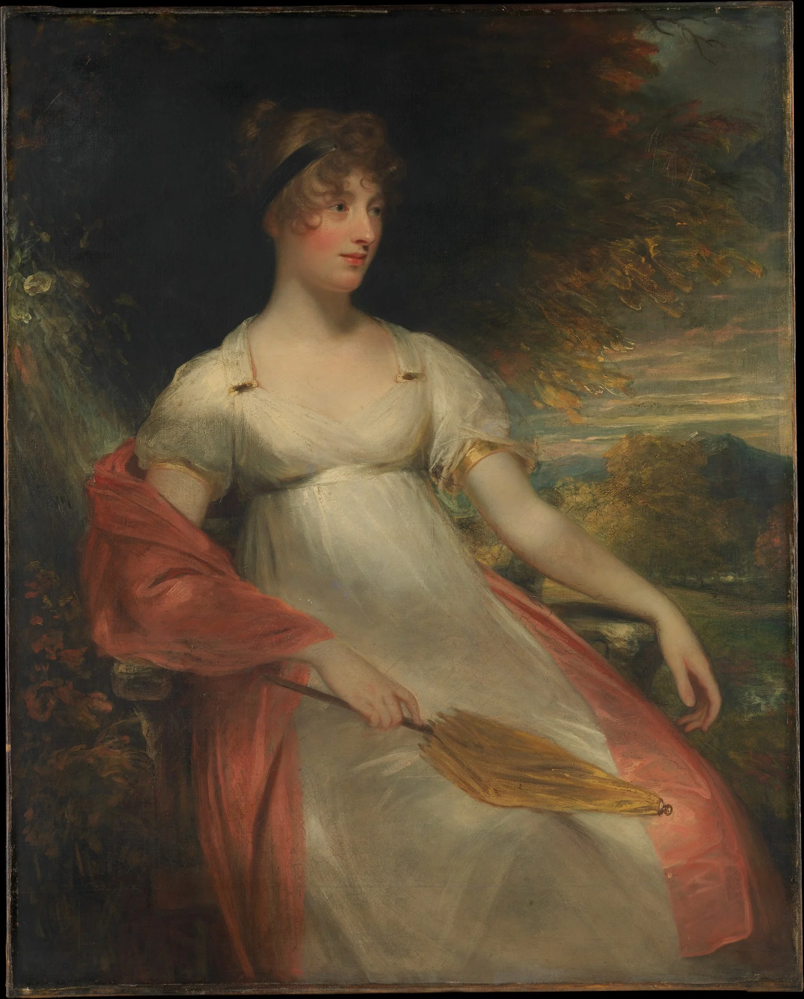 Portrait of a Woman, detail