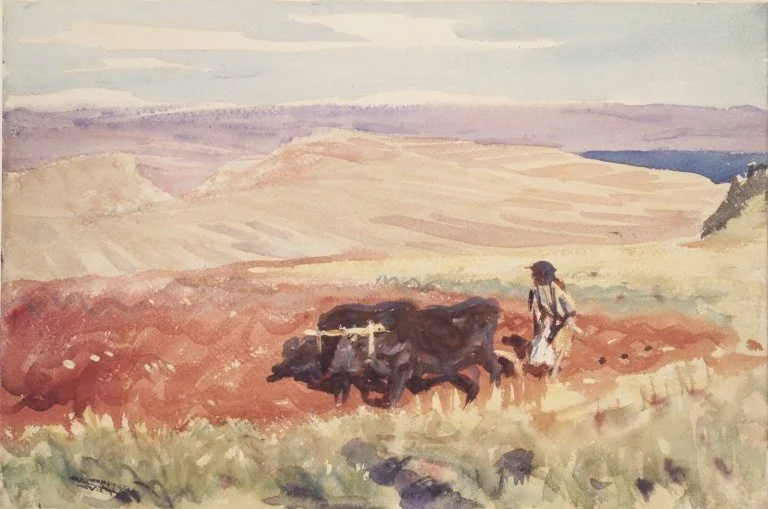 Hills of Galilee, detail