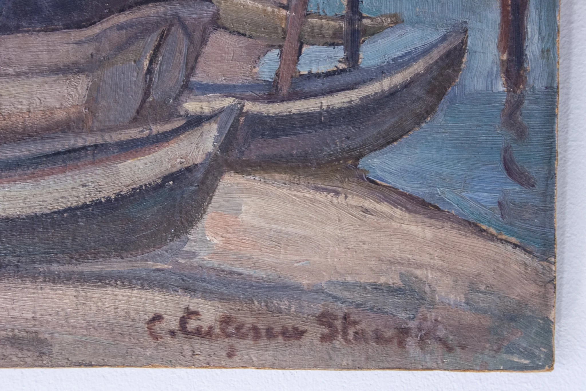 Peisaj dobrogean, detail