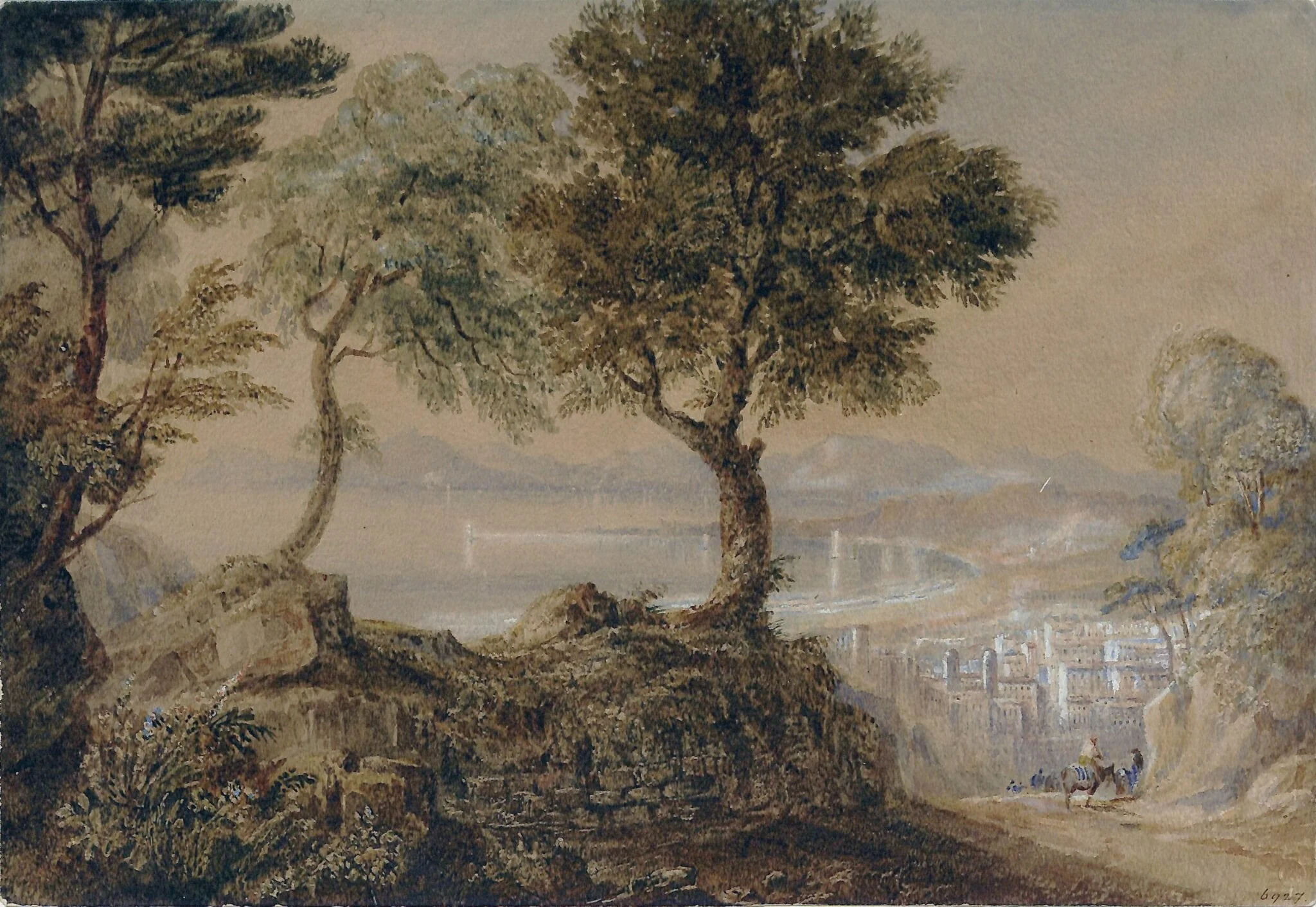 Bay of Spezia, detail