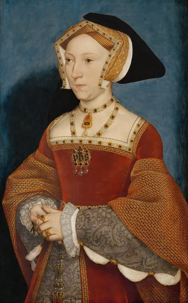 Jane Seymour, by Hans Holbein the Younger, oil, 1536