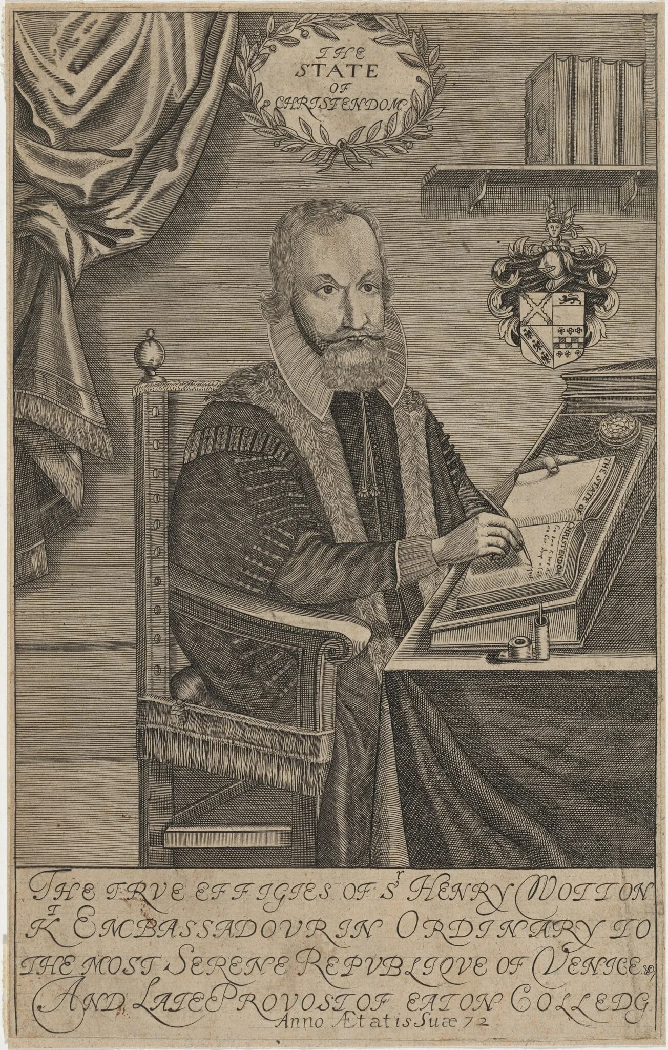 Sir Henry Wotton, detail