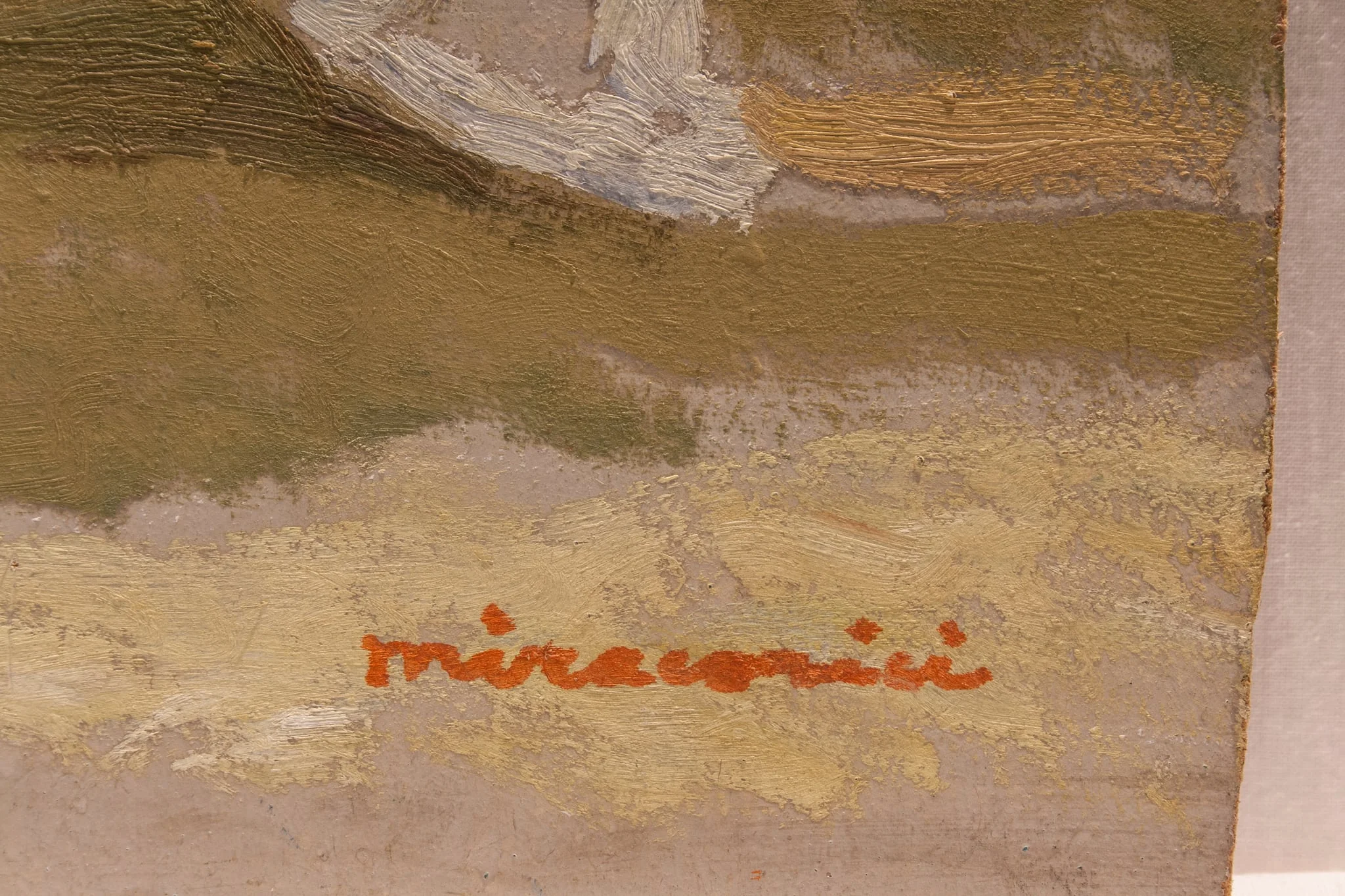 Peisaj, detail