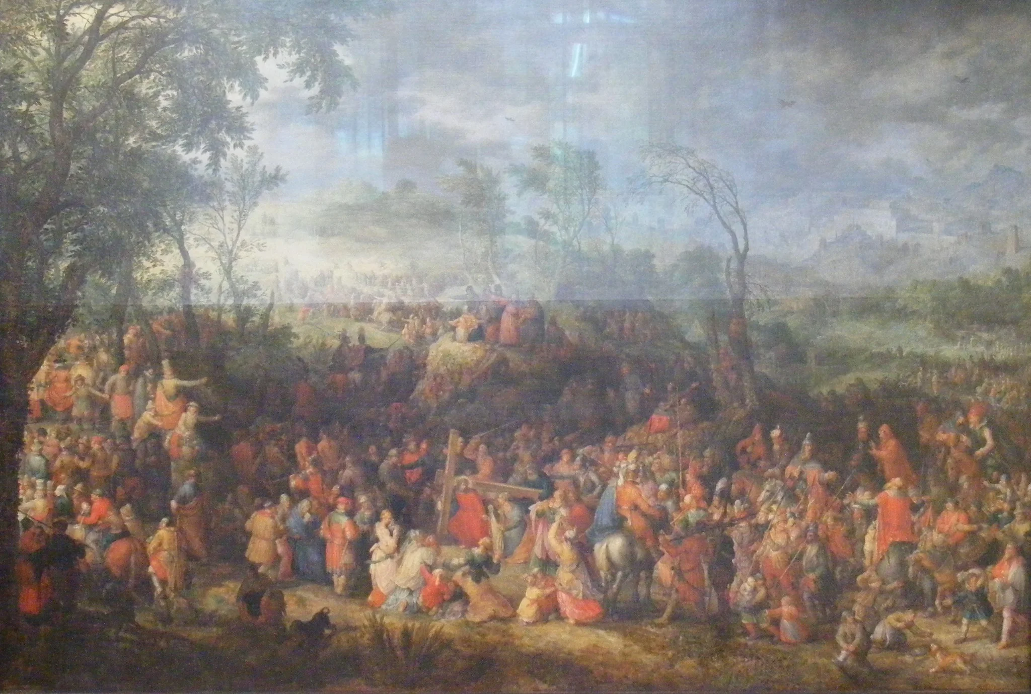 Kreuztragung Christi, detail