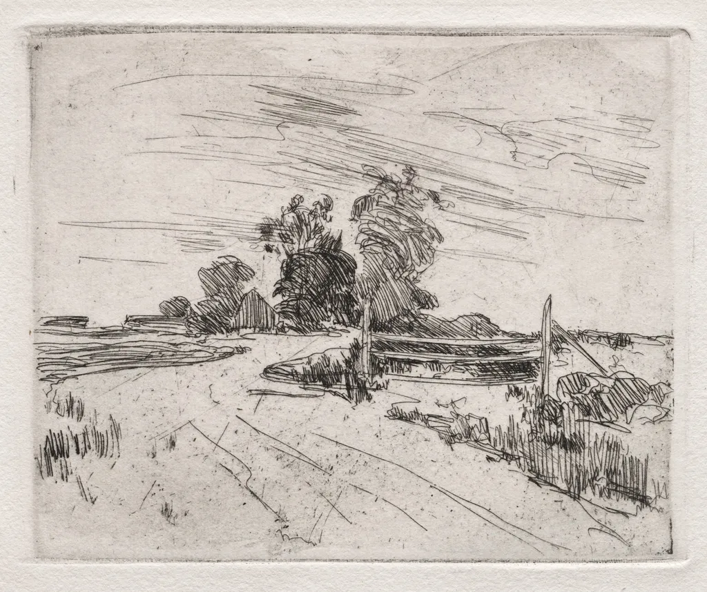 Branchville, Connecticut, by John Henry Twachtman, 1880