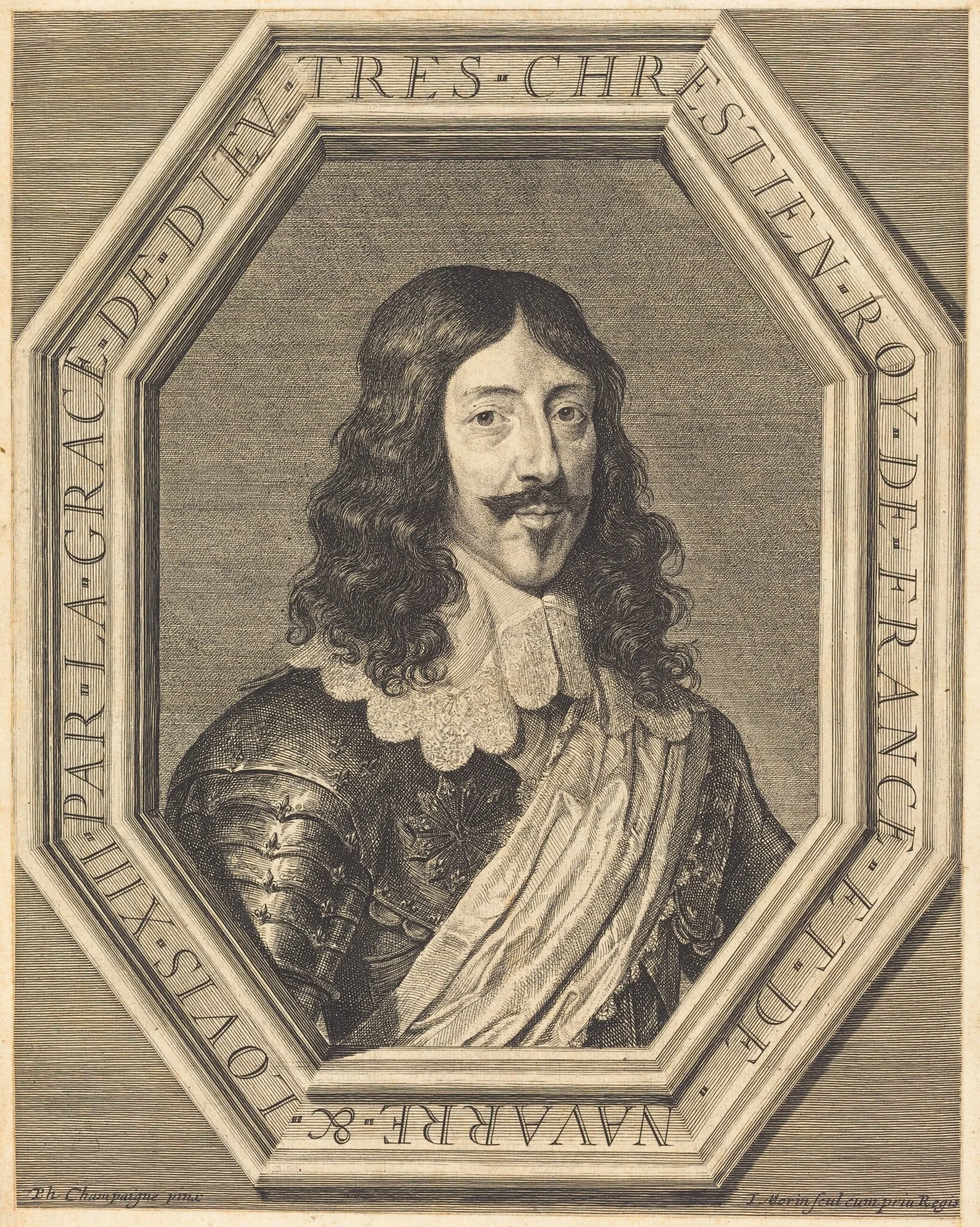 Louis XIII, detail