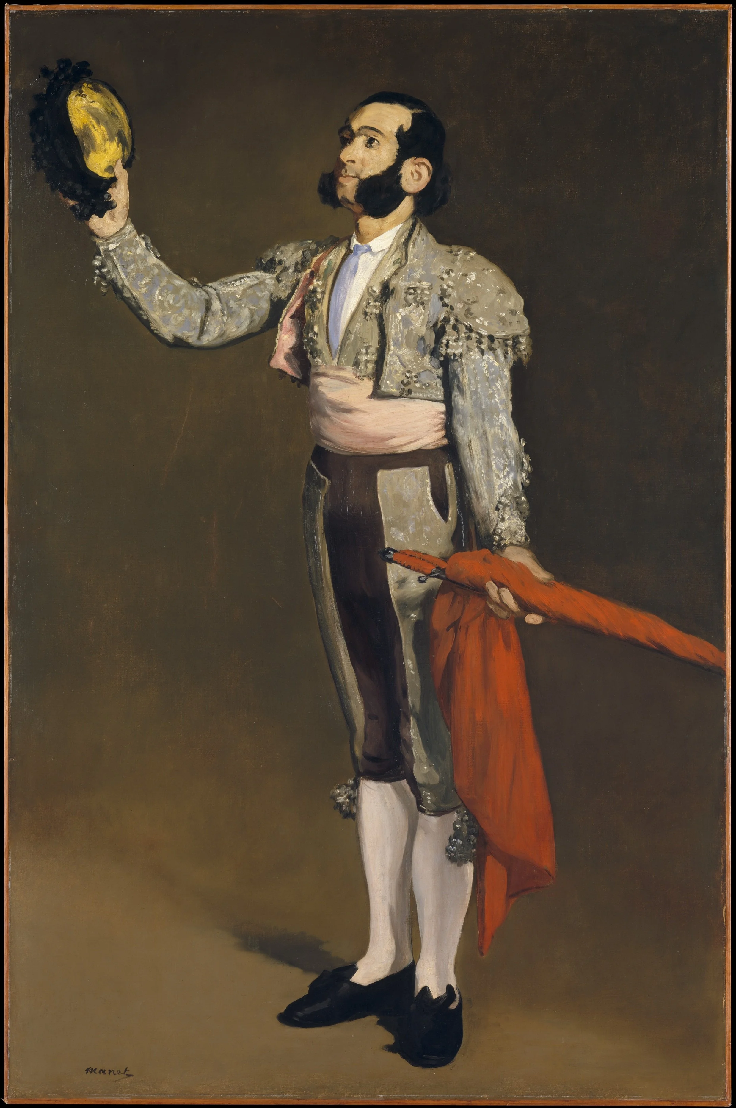 The Matador Saluting, detail