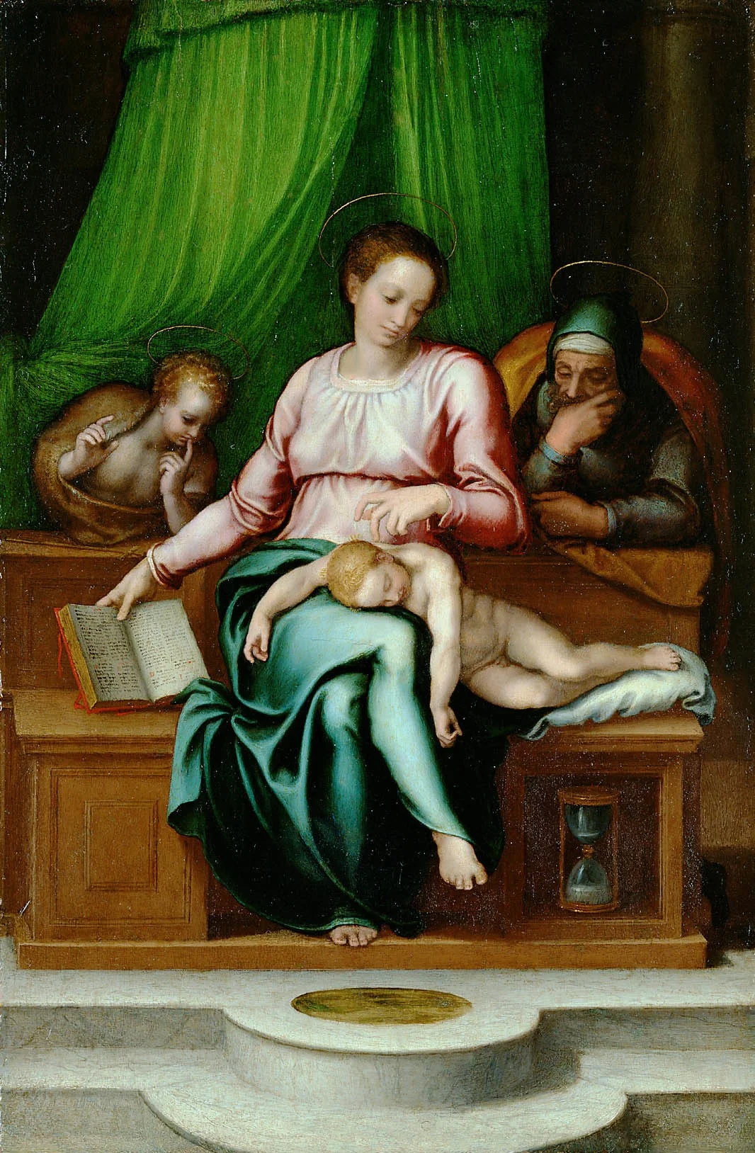 Holy Family, detail