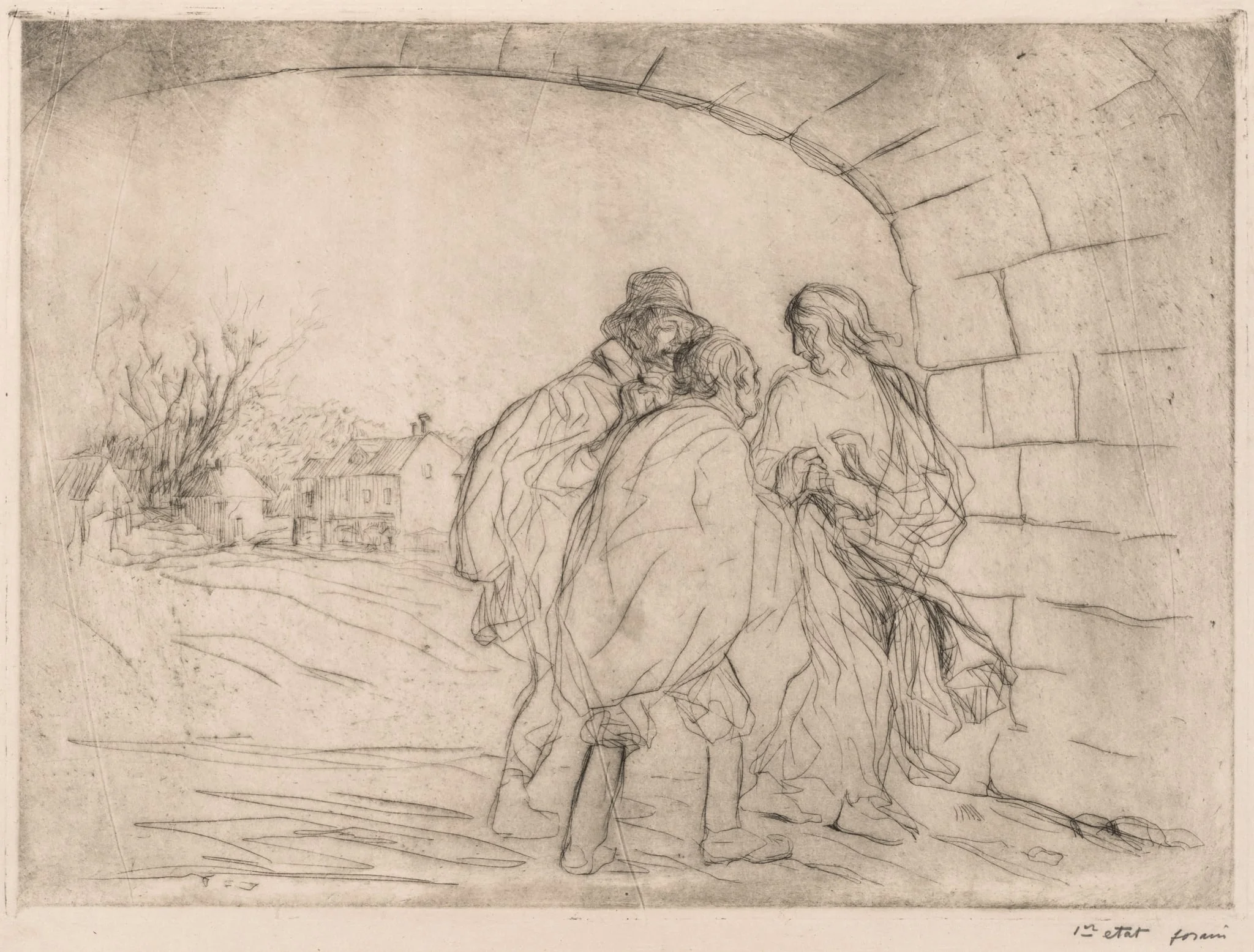 Encounter Under the Vault, detail