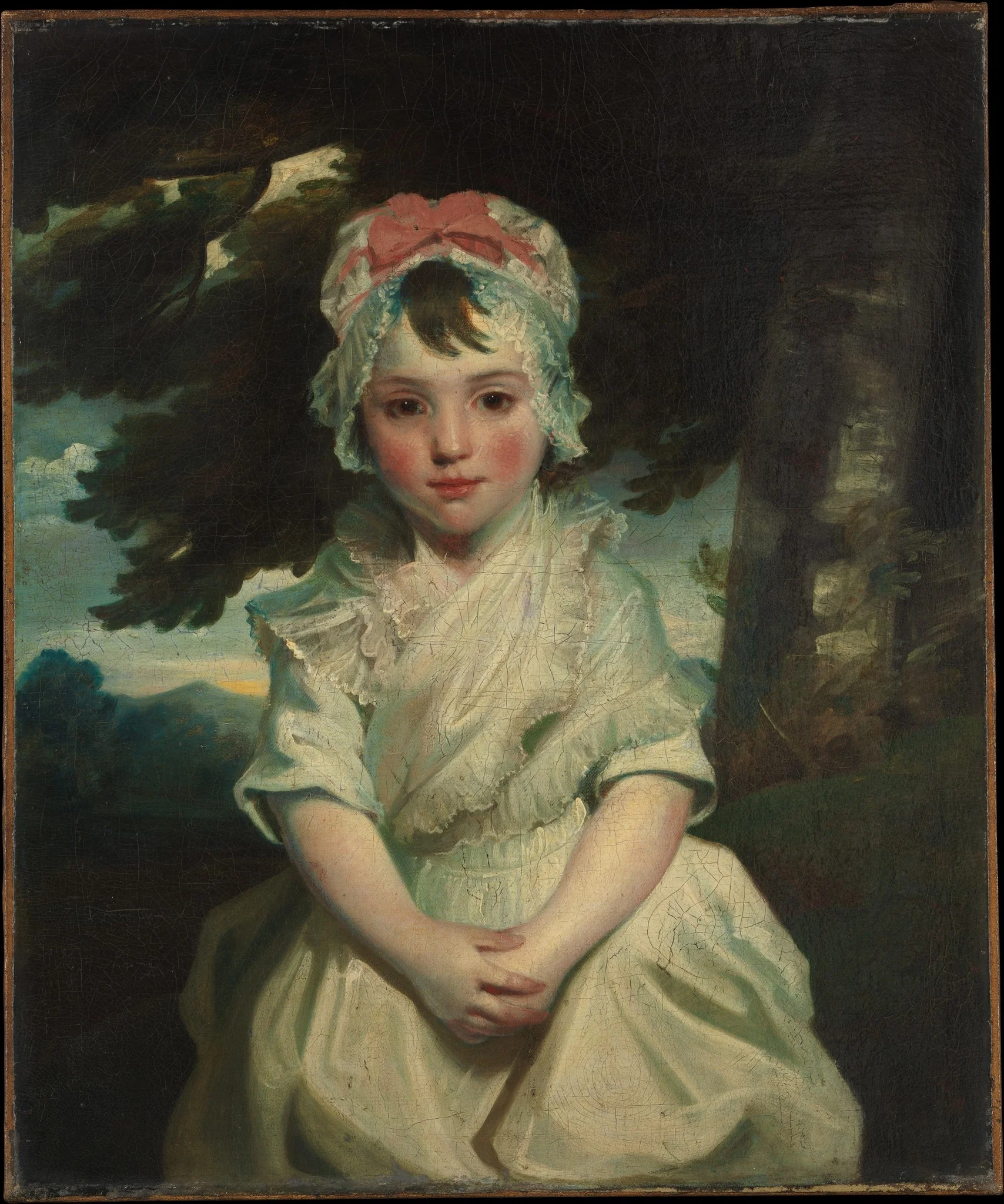 Georgiana Augusta Frederica Elliott (1782–1813), Later Lady Charles Bentinck, detail