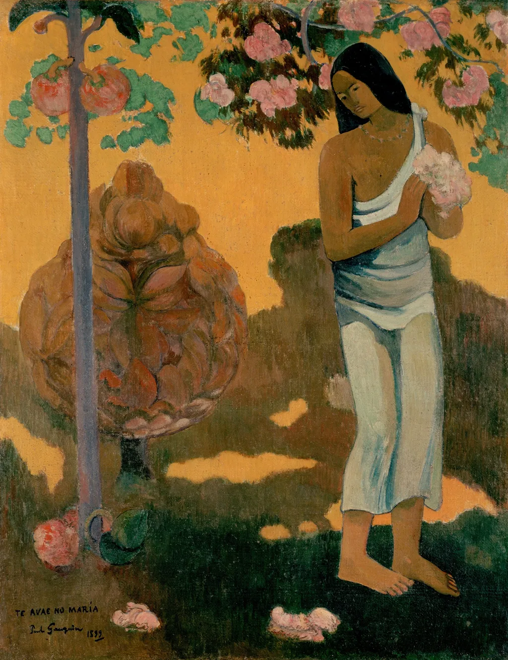 Month of Mary (Te avae no Maria), by Paul Gauguin, oil, 1900
