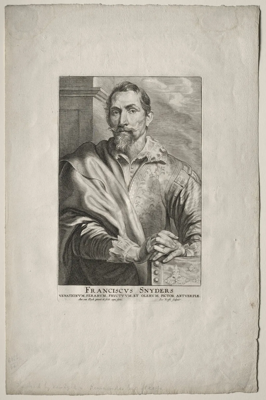 Frans Snyders, by Anthony van Dyck