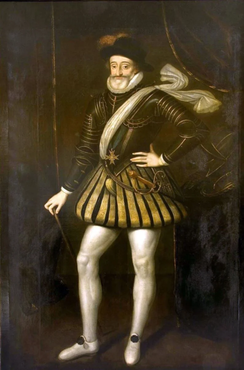 Portretul Regelui Henric al IV-lea, detail