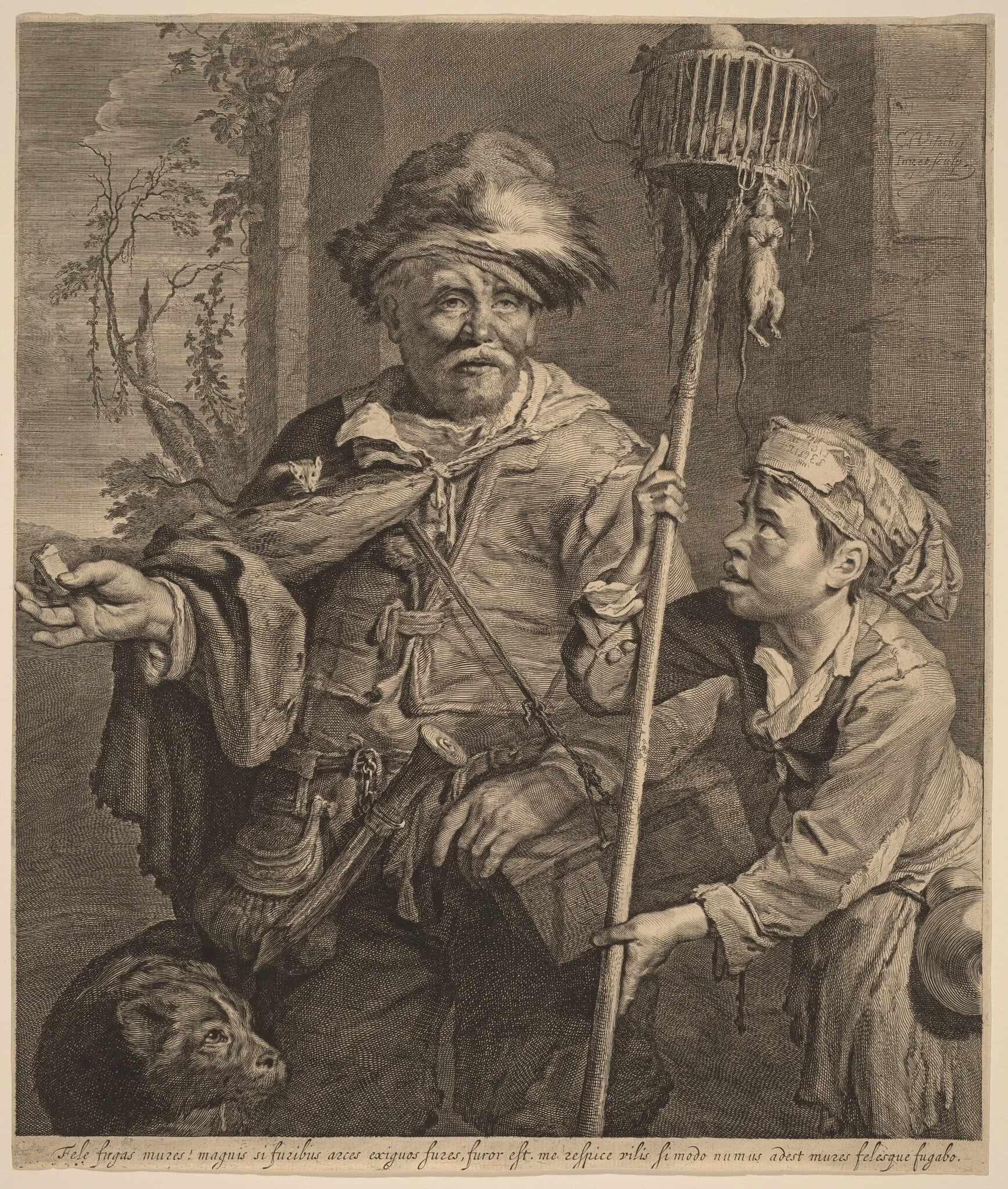 The Seller of Rat Poison, detail