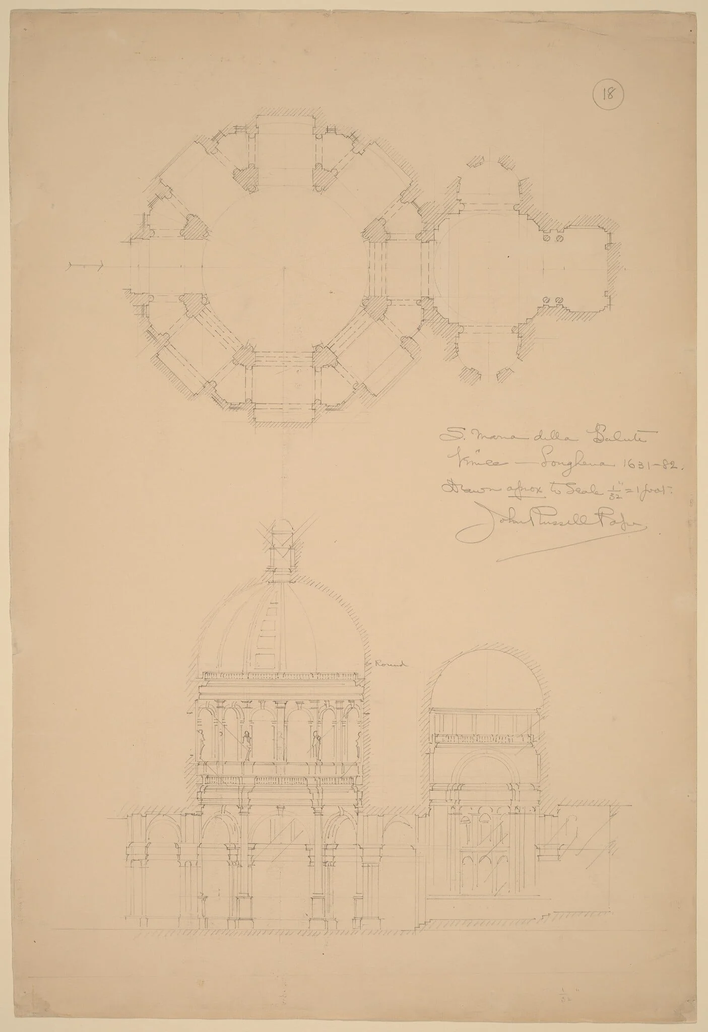 Sta. Maria della Salute, Venice, detail