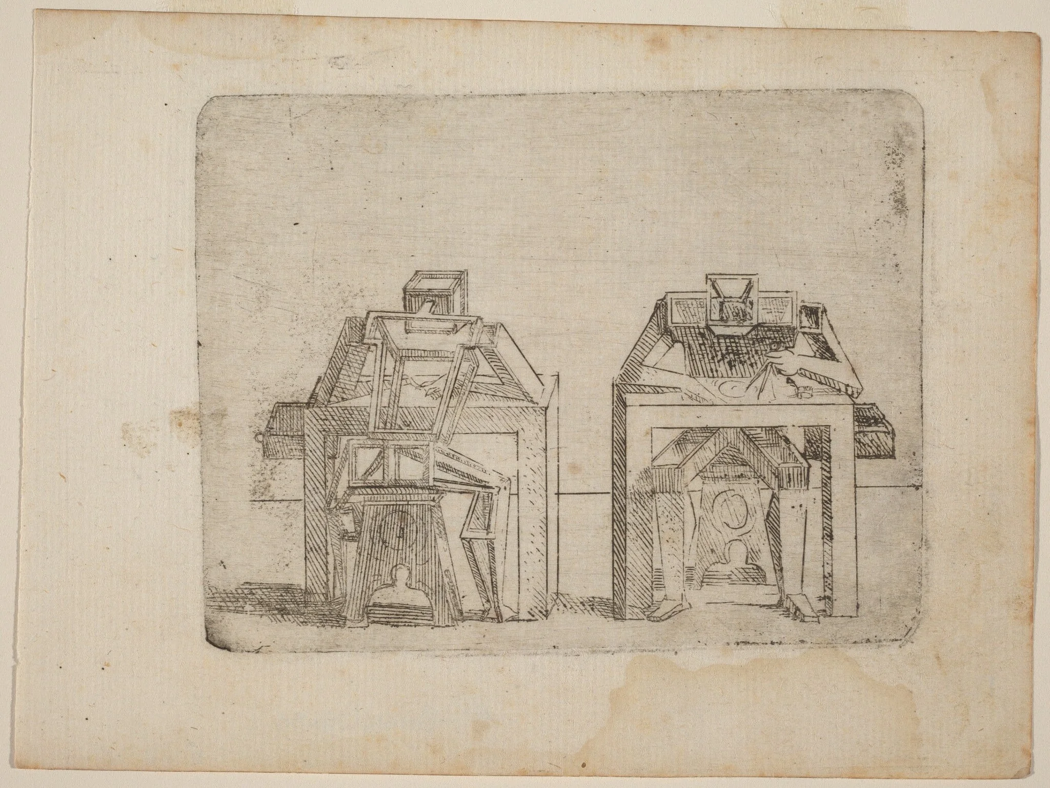 From "Bizzarie di varie Figure", detail