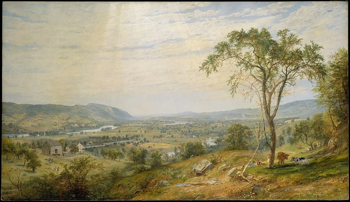 The Valley of Wyoming, detail