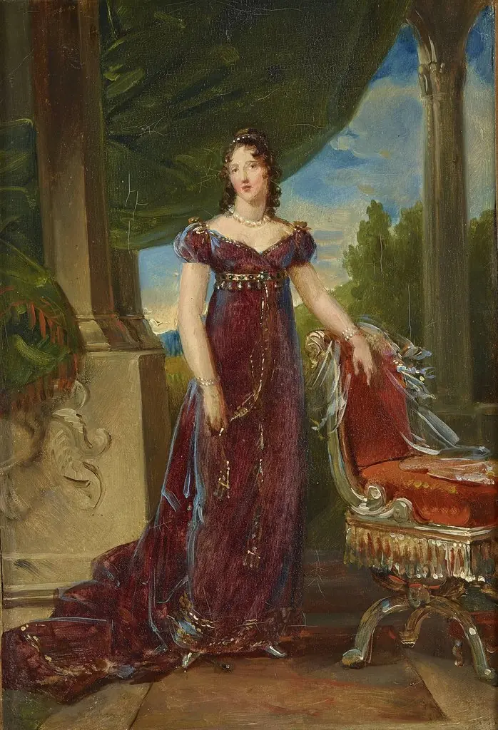Dorothee, Duchess of Sagan, by François Gérard, oil, 1815
